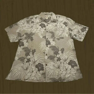 Jamaican Jaxx Silk Hawaiian Shirt